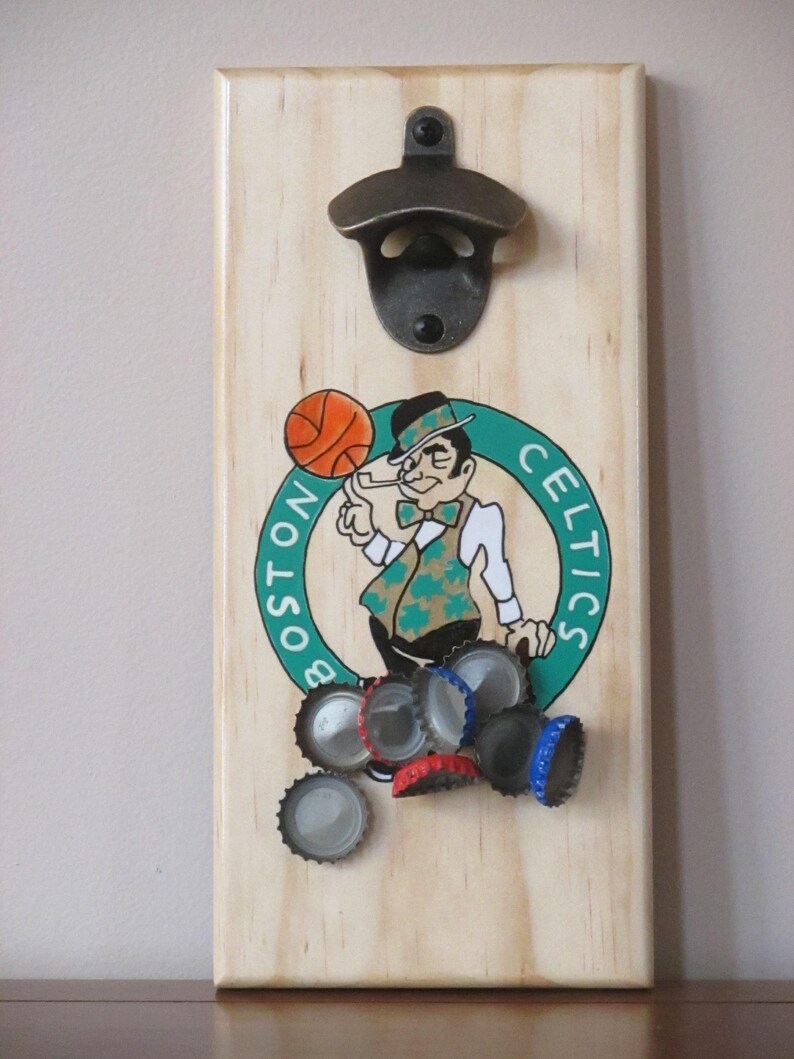 CONCEPTSbyPENELOPE Boston Celtics Bottle Opener - Thumbnail 2