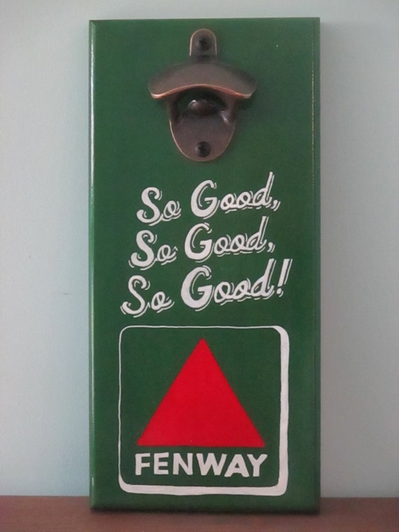 Redsox Fenway Park So Good Wall Mounted Bottle