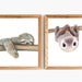 Sloth Nursery Print Set, Set of 2 Sloth Prints, Sloth Nursery Art ...