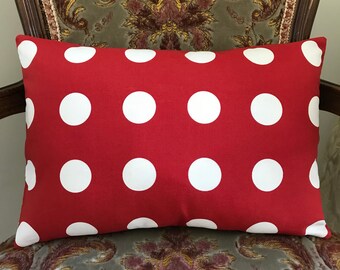 Red lumbar pillow | Etsy Red lumbar pillow | Etsy