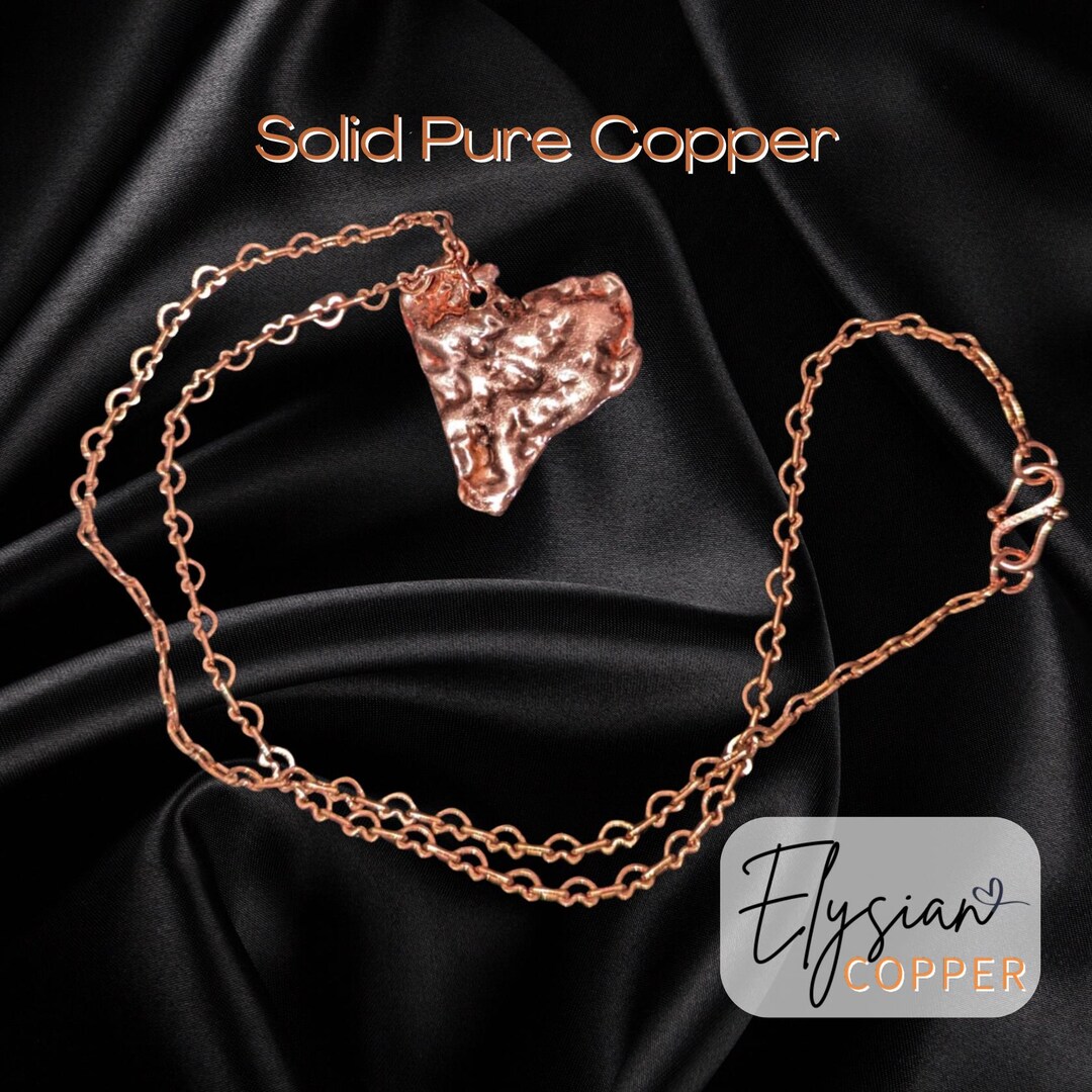 Unique Copper Genuine Copper Jewelry, Pure Copper, Copper Jewelry, Copper, Genuine ...