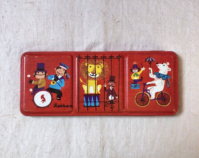 Vintage Paintbox Child's Paint Box 1960s Watercolour Set Hans Rebhan