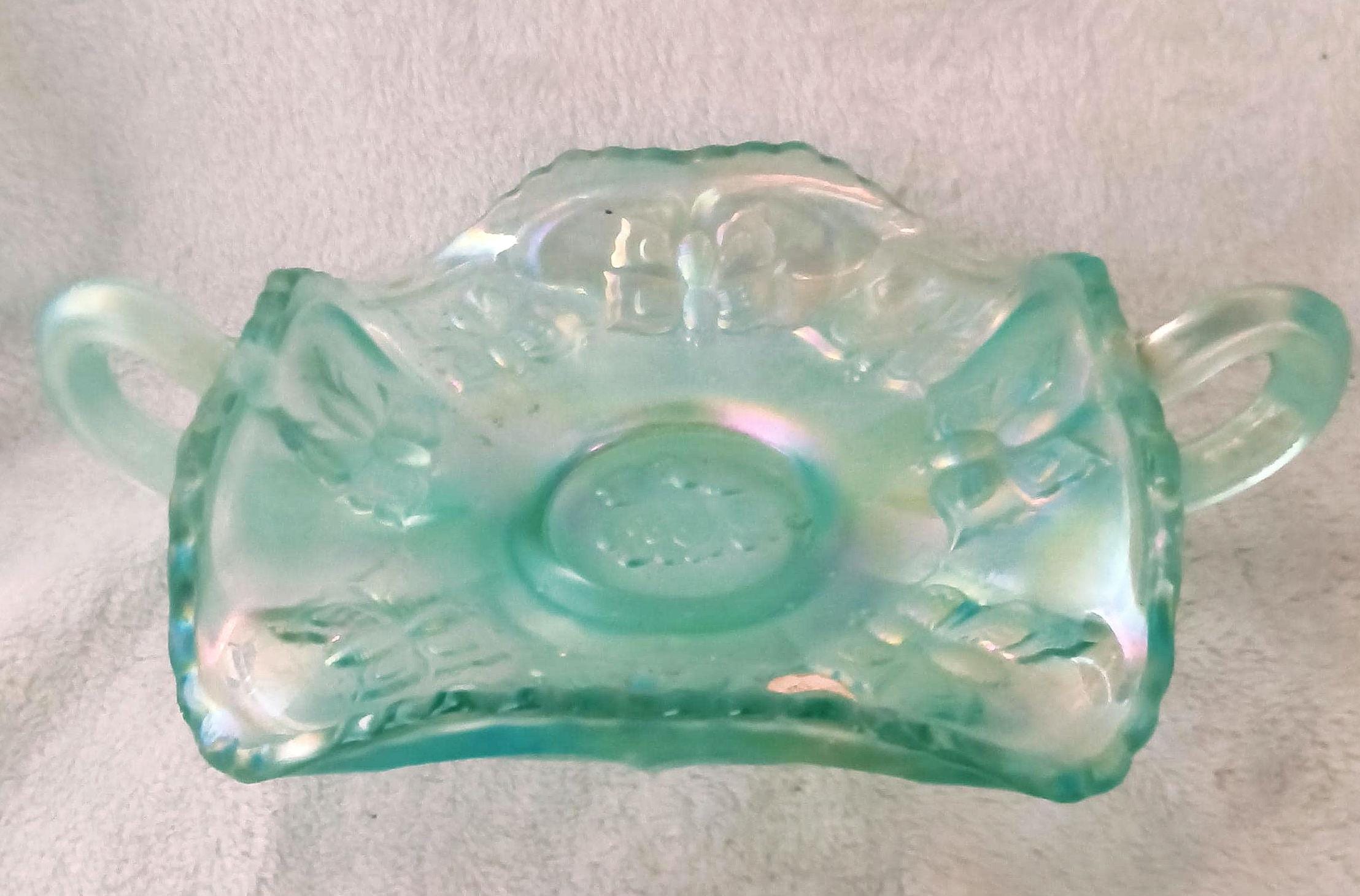 Fenton Butterfly Carnival Glass - Etsy