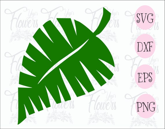 Download Free Large Leaf Template Diy Template Paper Flower Template Etsy SVG Cut Files