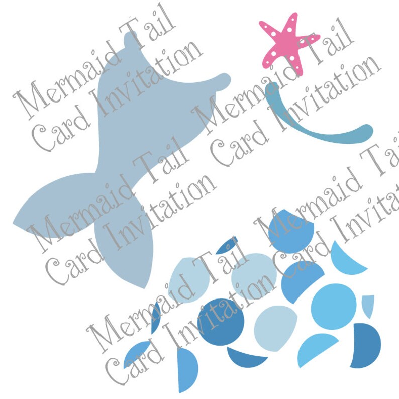Free Free 245 Mermaid Invitation Svg SVG PNG EPS DXF File