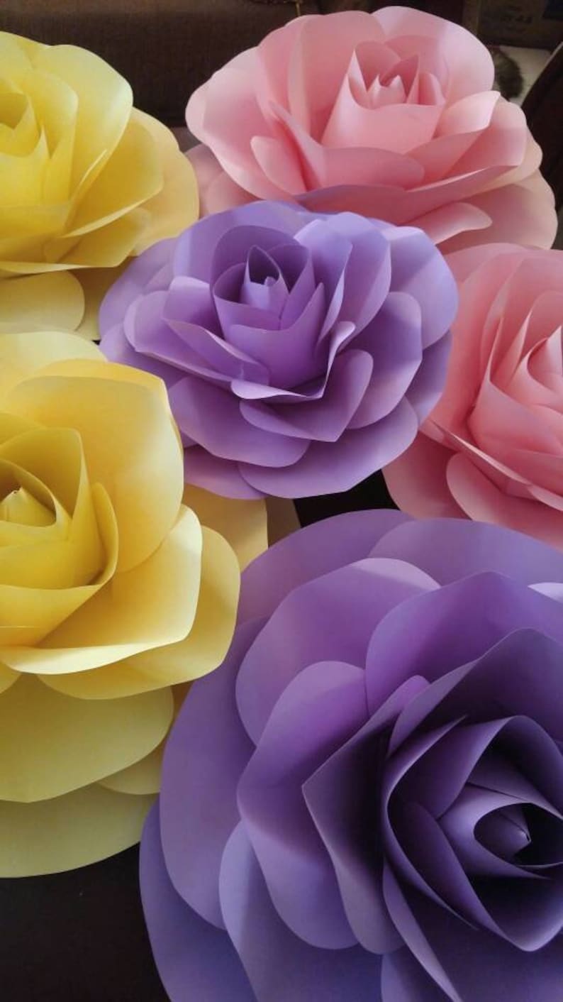 Make Paper Roses With This Free Paper Rose Template