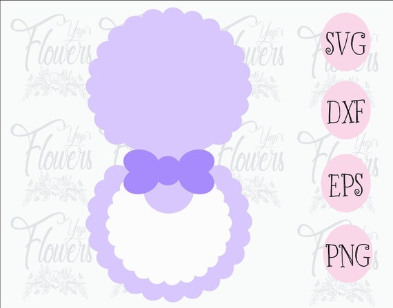 Download Baby Shower Invitation Bib Invitation Svg Files For Etsy