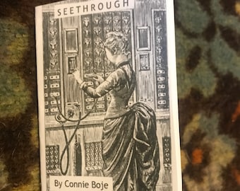 SeeThrough mini poetry zine (Tech Technology/ Communication / Science Fiction) (Companion to They (Your Lords) Use Orbs)