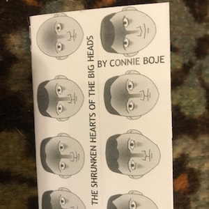 The Shrunken Hearts of the Big Heads mini poetry zine (Dystopian) (Companion to UnderDome and They (Your Lords) Use Orbs)