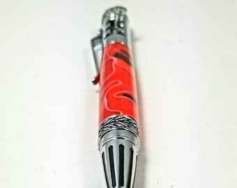 Acrylic Pen ~ Handcrafted Pen ~ Gearshift Pen ~ Ballpoint Pen
