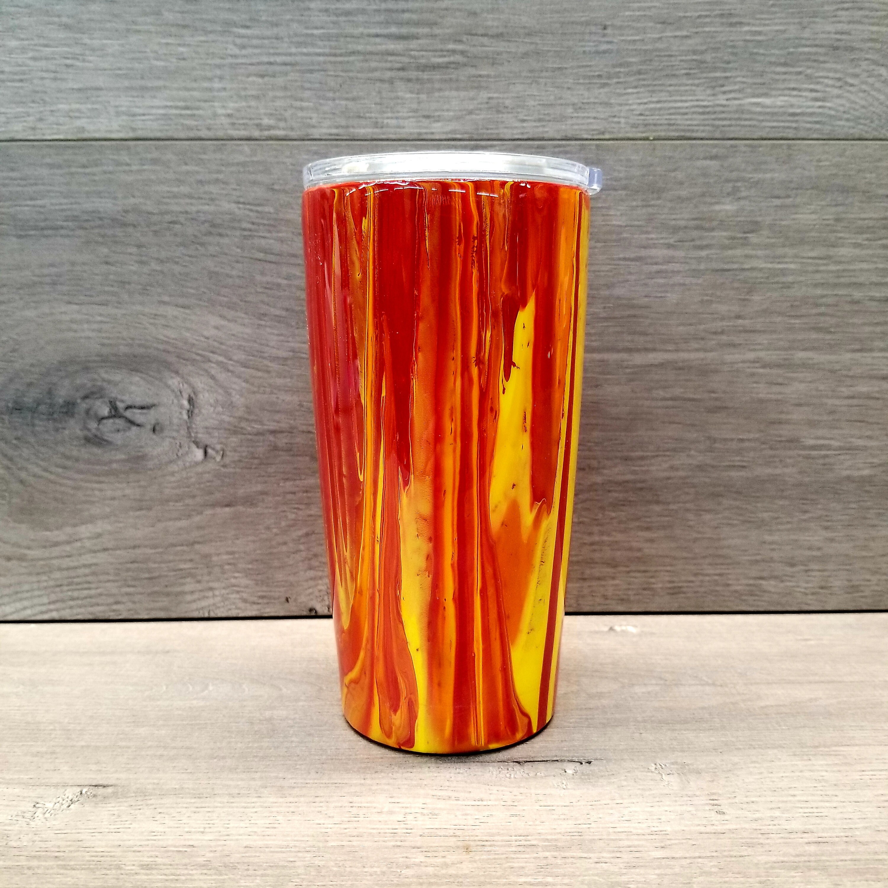 Personalized Dirty Pour Tumbler Acrylic Pour Tumbler Etsy