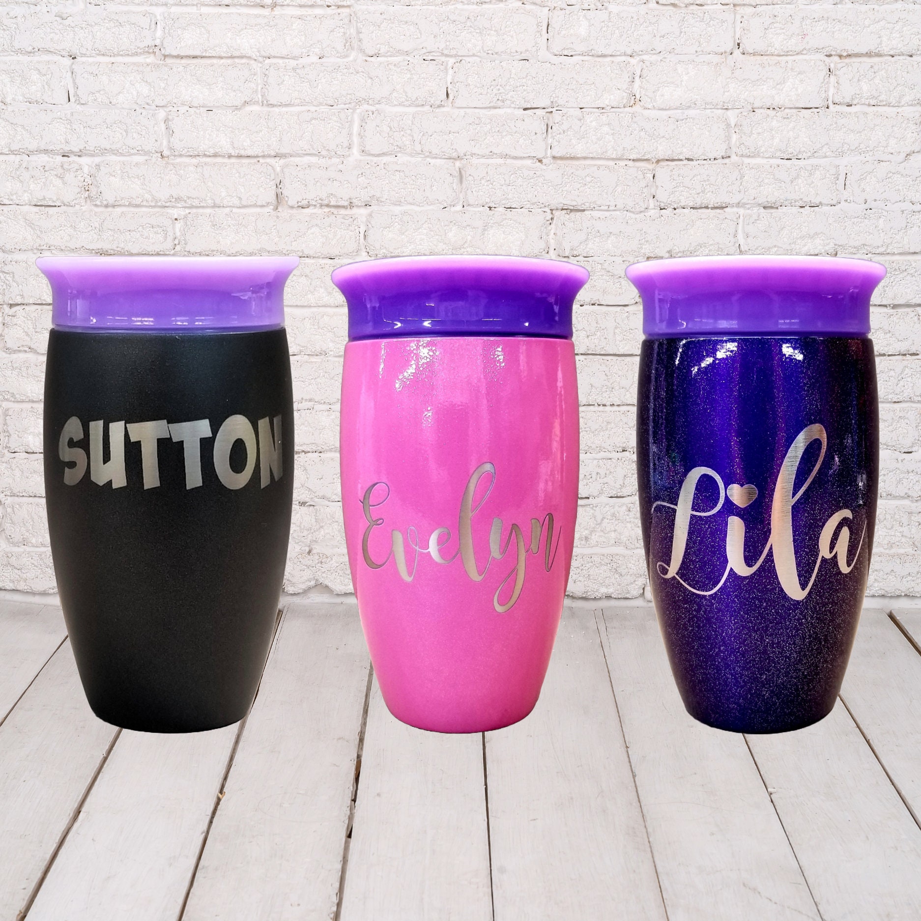 Customized Sippy Cups for Boys - 4 Designs