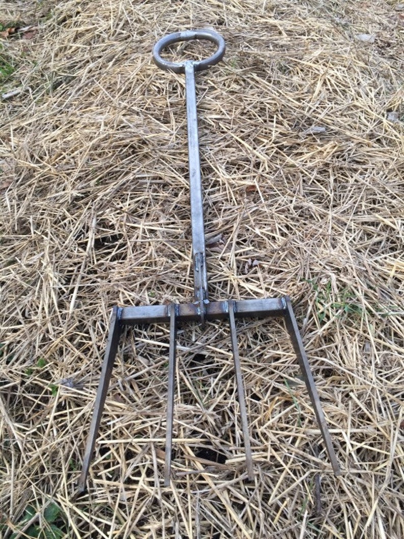 4-Tine Mini-Fork w O-Handle