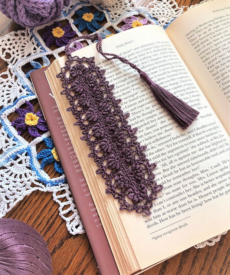 Häkeln Lesezeichen Häkeln Spitze Lesezeichen Buch Club Etsy