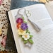 Crochet Bookmark; Mother's Day Gifts,  Planner Accessories, Book Club Accessories, Unique Gifts,  Gifts for Mom, Little Gifts 