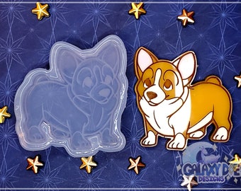 Silicone Mold- Kawaii Pet -Corgi