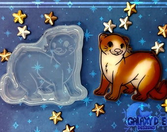 Silicone Mold- Kawaii Pet -Ferret