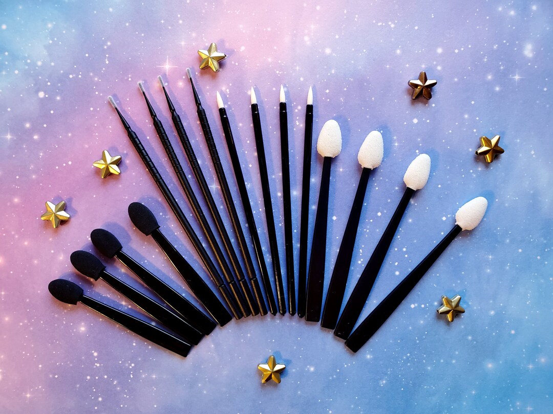 Variety Pack of Mica Powder Brushes Pack of 16 Etsy