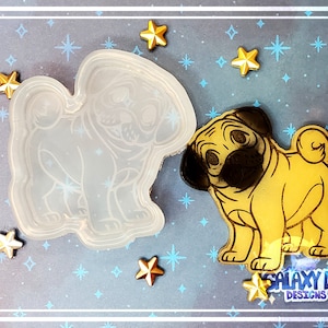 Silicone Mold- Kawaii Pet -Pug