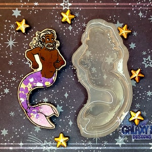 Silicone Body Diverse Merman Molds Slim