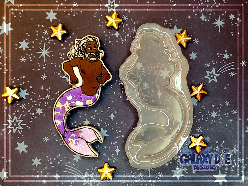 Silicone Body Diverse Merman Molds Slim