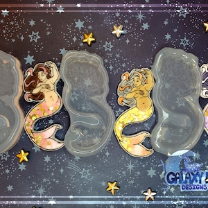 Silicone Body Diverse Mermaid Molds