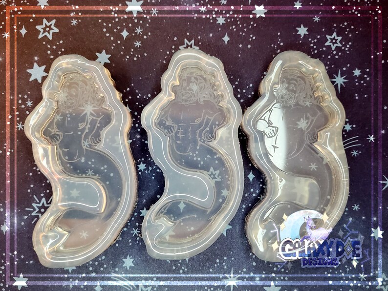 Silicone Body Diverse Merman Molds image 2