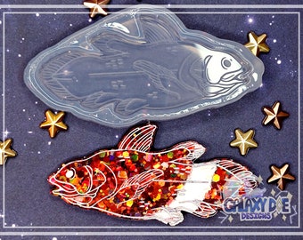 Silicone Coelacanth Mold
