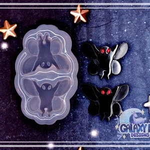 Silicone Mothman Earring Earring Mold
