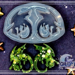 Silicone Earring Dragon Mold