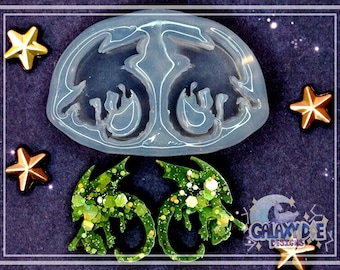 Silicone Earring Dragon Mold