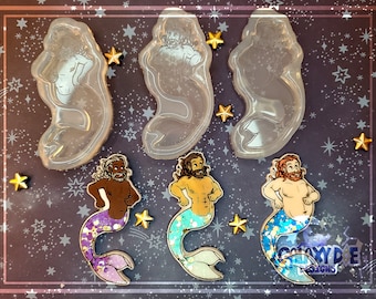 Silicone Body Diverse Merman Molds