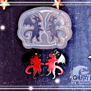 Silicone Jersey Devil Earring Earring Mold