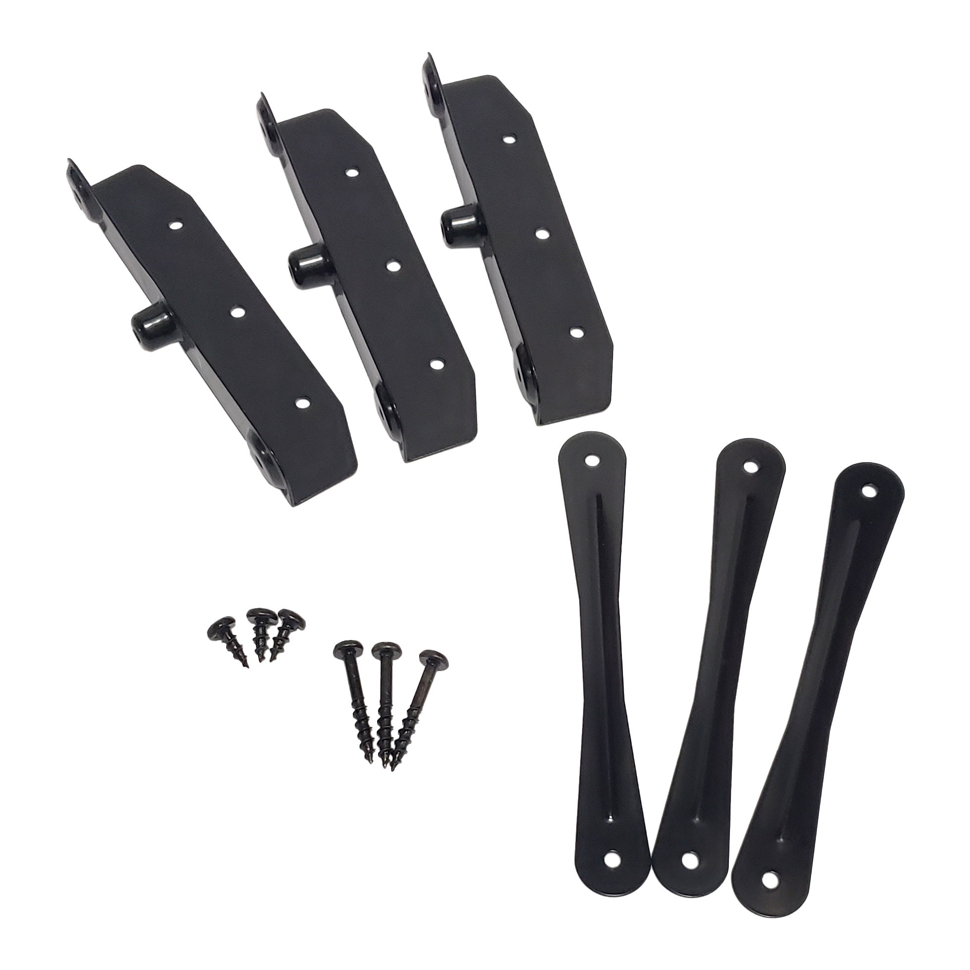 Rear Window Louvers Replacement Hardware Double Side Tape Mounting Tools  Kit Set