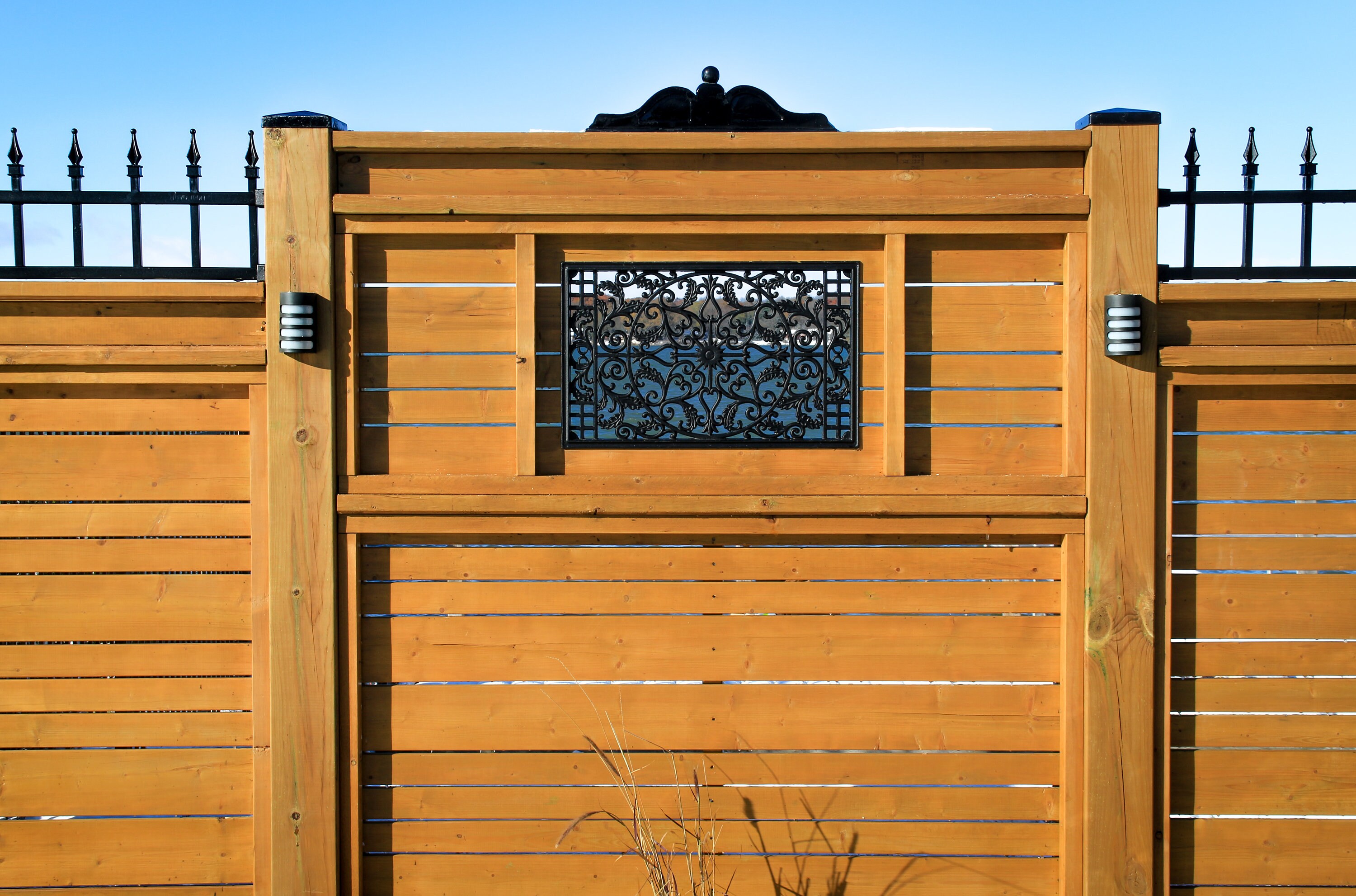 Rectangle Decorative Gate Fence Insert ACW61 Cast Aluminium Etsy