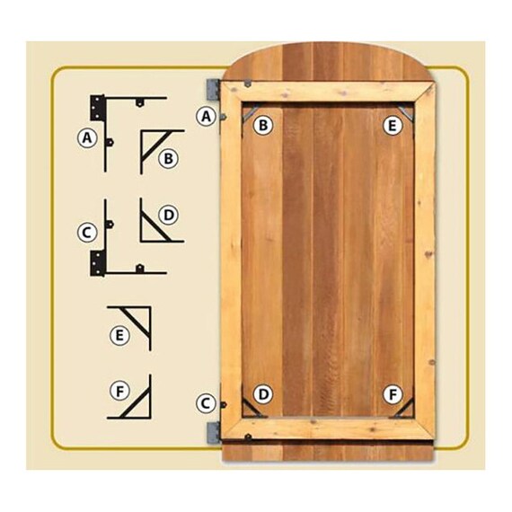 Gate brackets discount