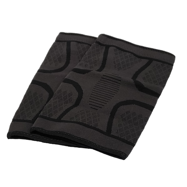 Knee Sleeve - 2 Pack - L - Optimum Compression - 4 Way Stretching - Quick Dry - Pain Relief