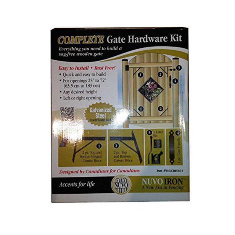Complete Gate Hardware Kit Heavy Duty HGCBHK01 for 25 to Etsy