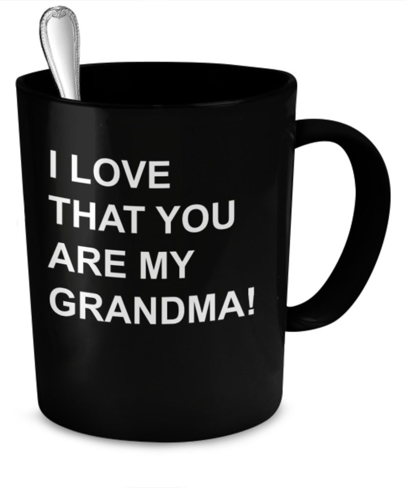 Download Grandma Coffee Cup I Love Grandma Custom Coffee Mugs ...
