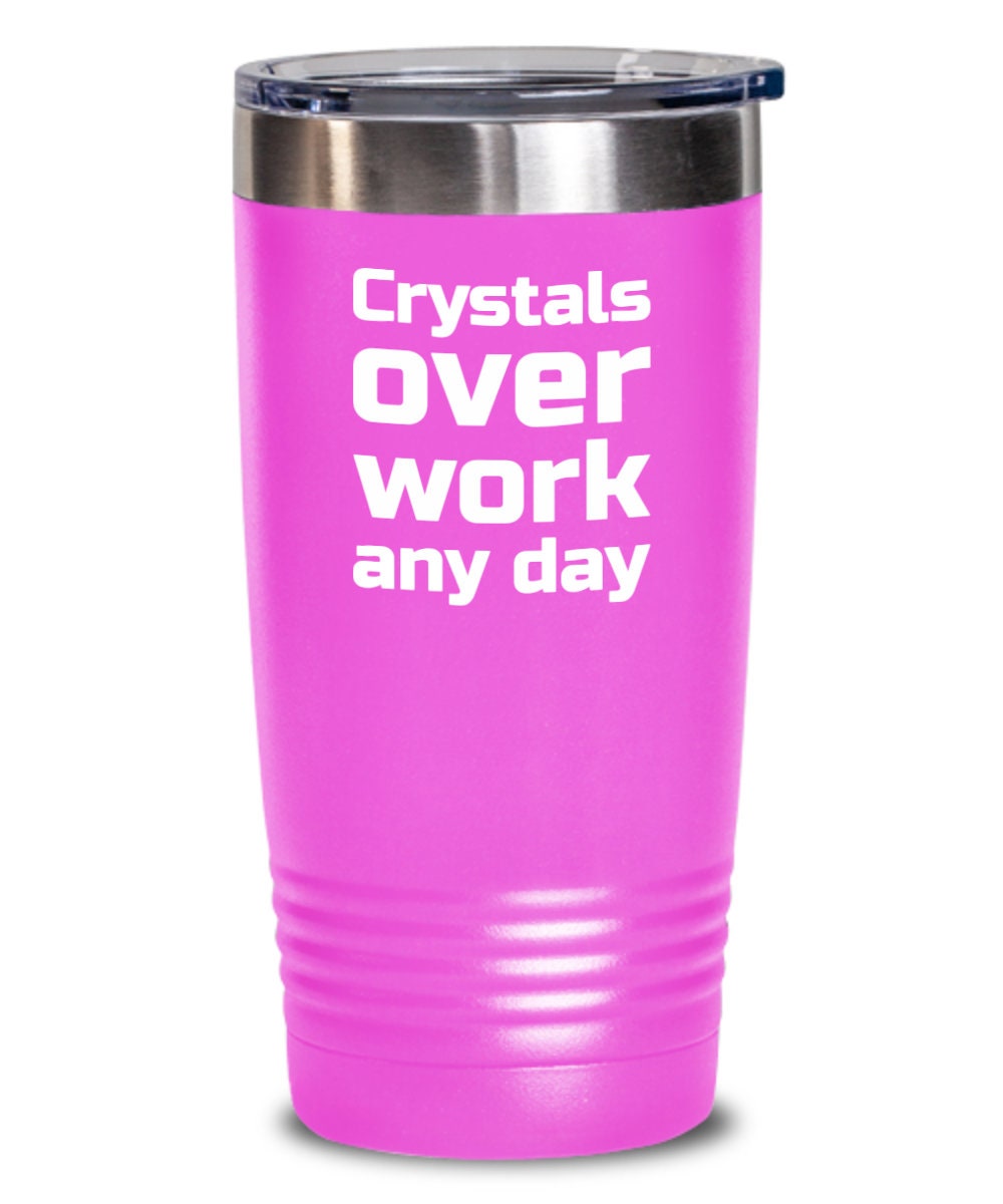 Best affordable healing crystals gifts custom tumbler mug Etsy