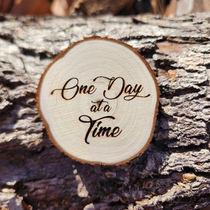 Simple and traditional, "One Day at a Time" is what keeps us going in our sobriety journey.