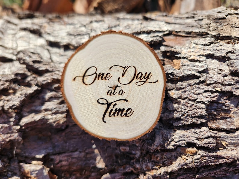 Simple and traditional, "One Day at a Time" is what keeps us going in our sobriety journey.