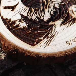 Attention to detailed and laser engraved into real pine wood.Genuinely a one-of-a-kind recovery gift!