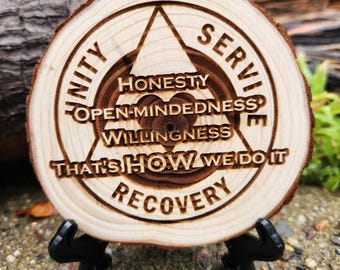 We Do It AA Sobriety Gift Custom Made Sober AA