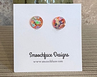 Glitter Bomb Clip On Earrings!