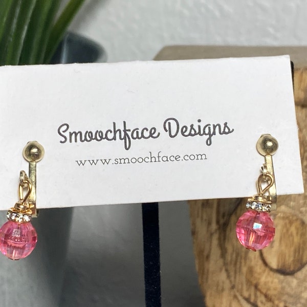 Festive Clip On Dangle Earrings!