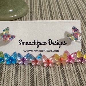 Bashful Butterfly Clip On Earrings!