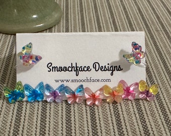 Bashful Butterfly Clip On Earrings!