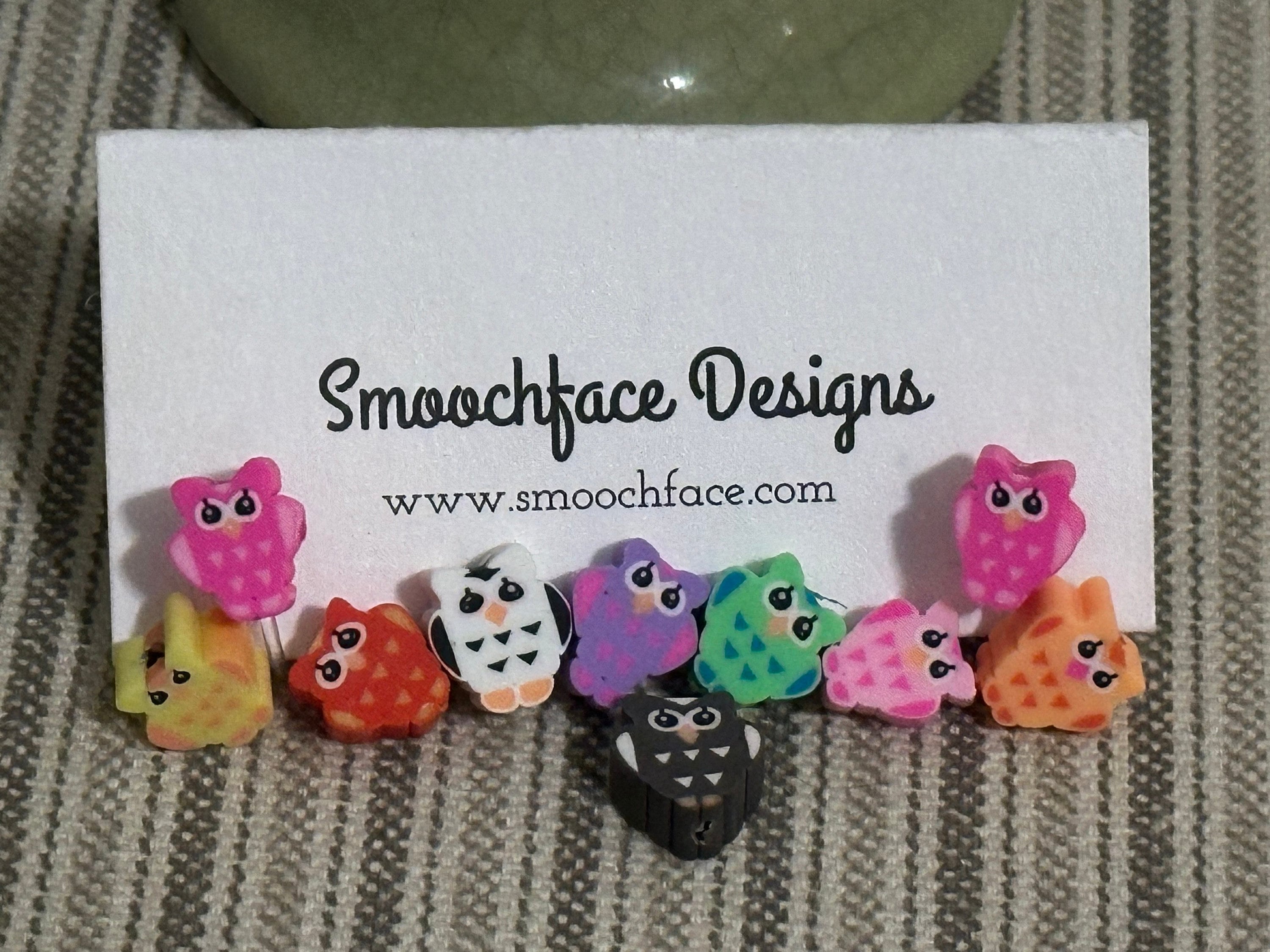Funny Little Owl Clip On Earrings!