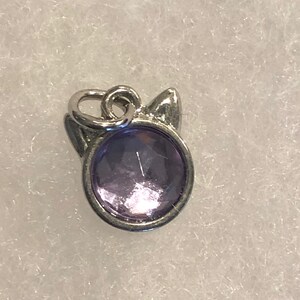 Colorful Kitty Clip On Earrings or Necklace! Lots of colors! afbeelding 8